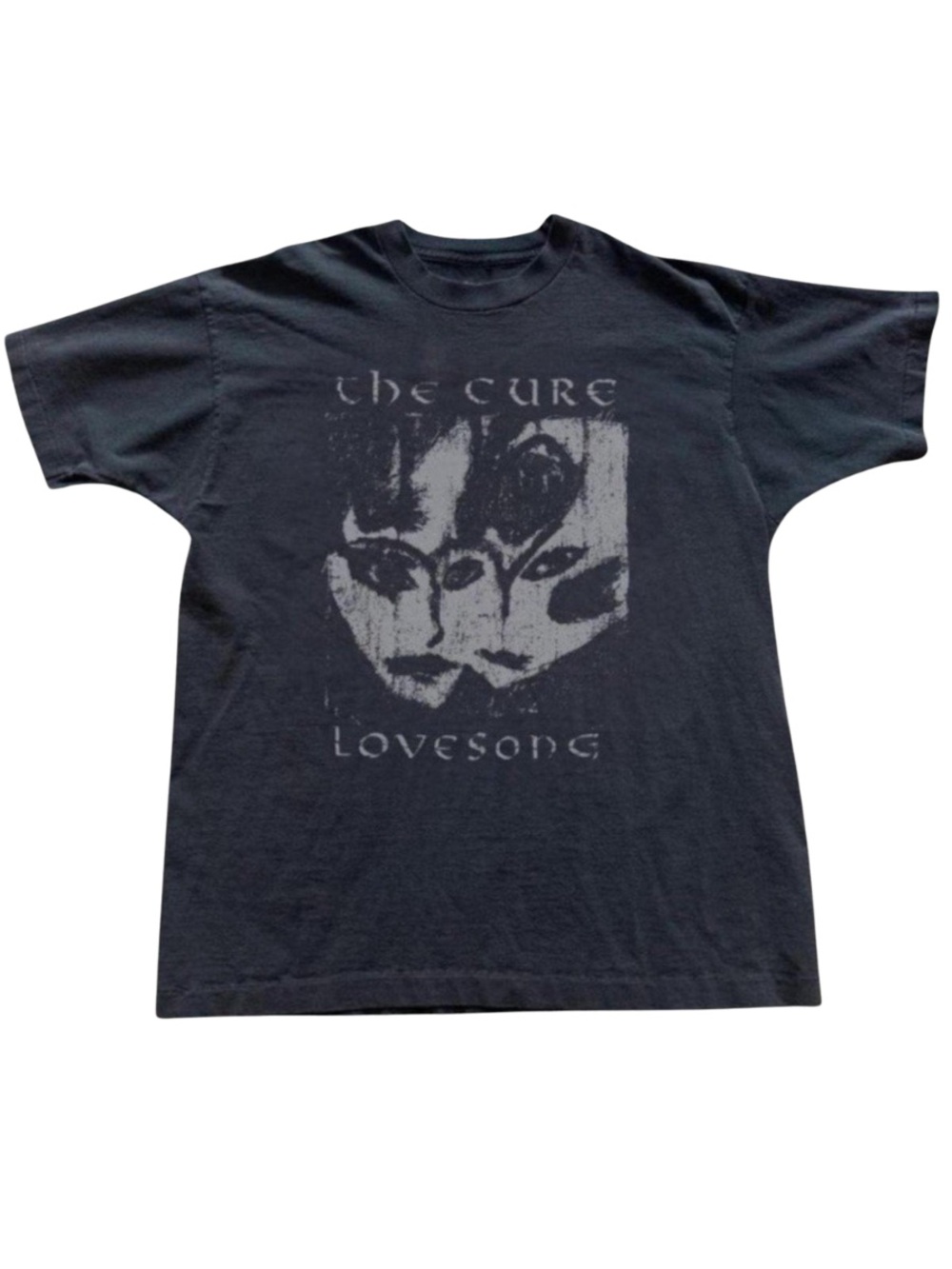 Classic The Cure 'Lovesong' Graphic Tee - Black Retro Style For Unisex